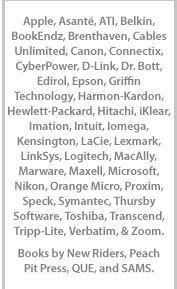 List of common brands we carry